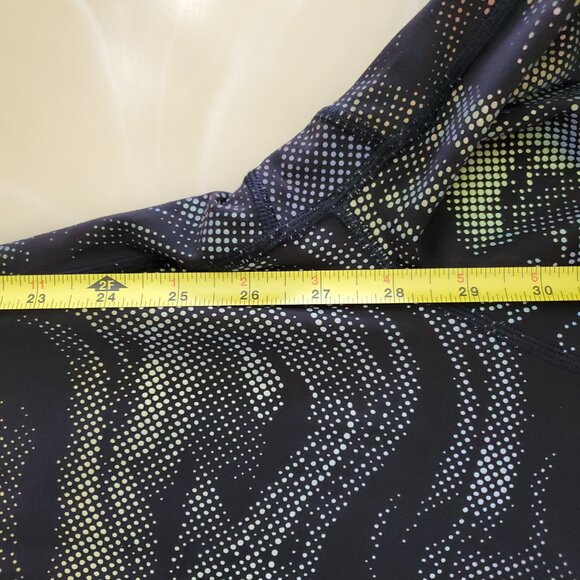 Athleta Lightning Swirl Reflective 7/8 Tight High-Rise in Supersonic Size LT - Picture 10 of 16